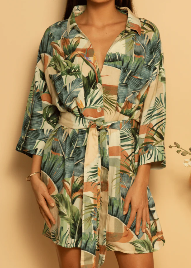 The Oversized Lined Dress - Modern Tropics