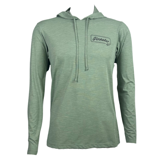 Hooked On x Anetik Tech Hooded Green