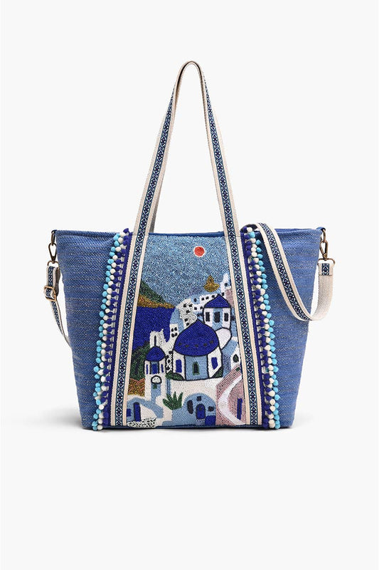 Tote - Santorini Sky Tote